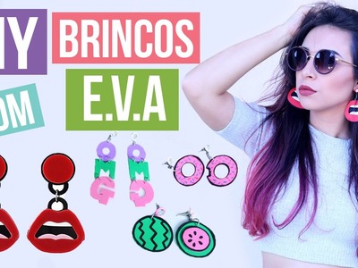 DIY: Brincos Gringos | Funny earring