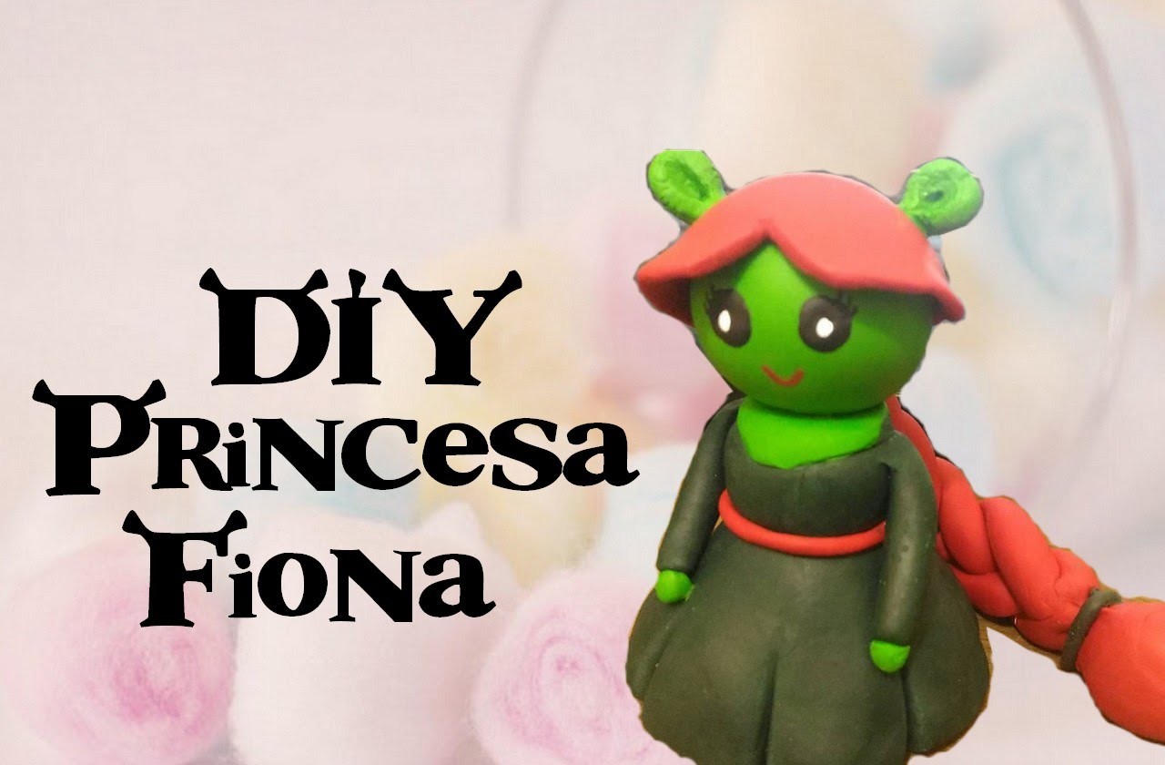 DIY - Princesa Fiona (Shrek) - Chibi.Toy Art - #VEDA 02