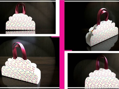 DIY: PORTA LEMBRANCINHA EM FORMATO DE BOLSA | IDEIAS DIY!