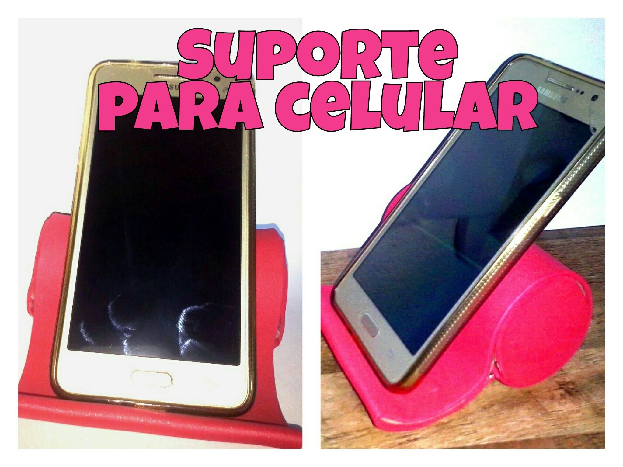 DIY - Suporte para Celular