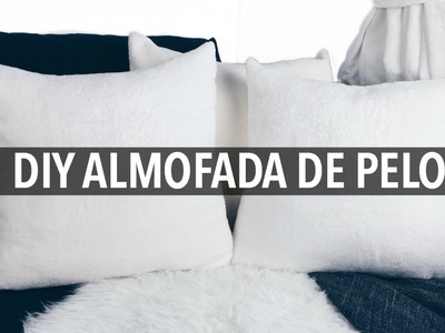 DIY - ALMOFADA DE PELO | COMO FAZER ALMOFADA DE PELO | Kezia Happuck