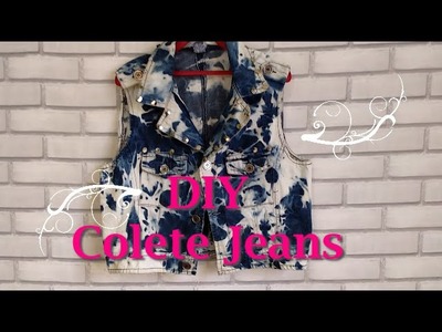 DIY - Colete Jeans