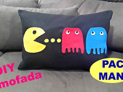 APRENDA A FAZER ALMOFADA PACMAN. DIY GEEK