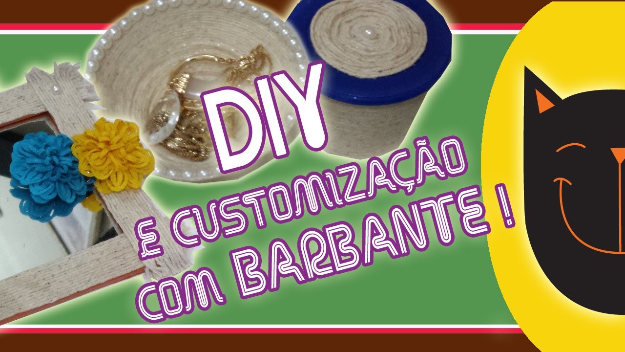 DIY e customização com barbante
