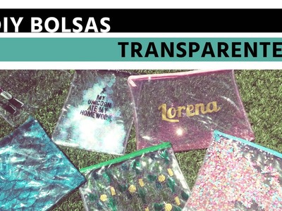 DIY BOLSAS TRANSPARENTES | LA MALVESTIDA|