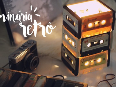 DIY: Luminária de Fitas Retrô Pinterest Inspired