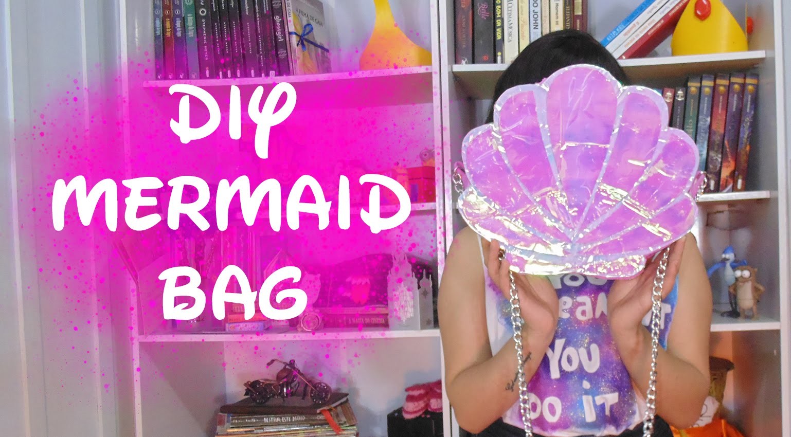 DIY - Mermaid Bag (Bolsa de Concha) | Suelen Candeu