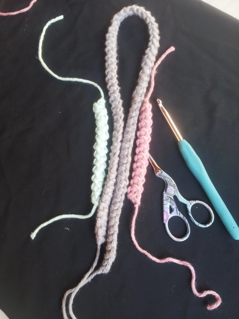 Cordão em croche. Crochet I cord