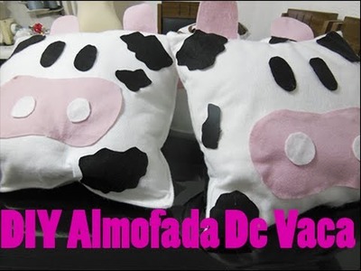Diy Almofada de vaca | #EhTudoVaca
