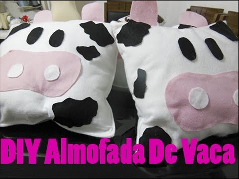 Diy Almofada de vaca | #EhTudoVaca
