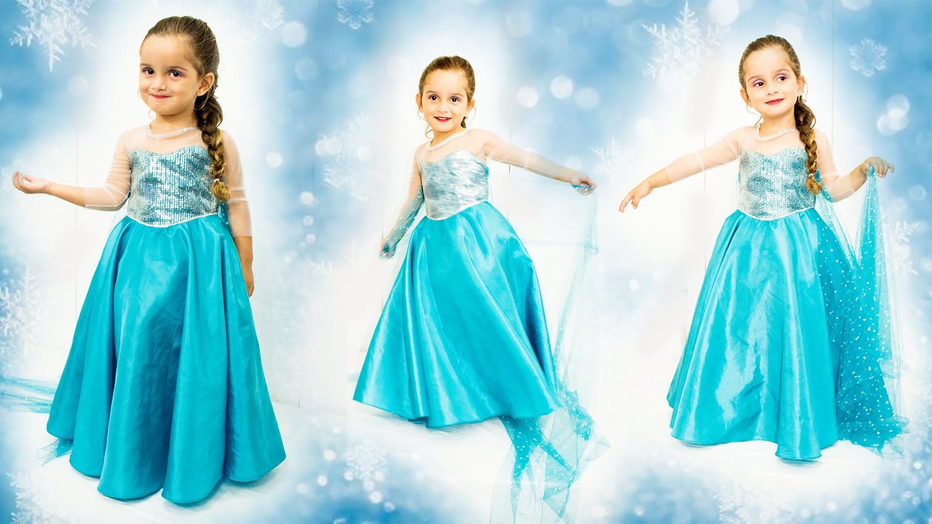 DIY: COSTURA VESTIDO ELSA- FROZEN: Vestido Inspirado[ Dress Elsa Frozen]