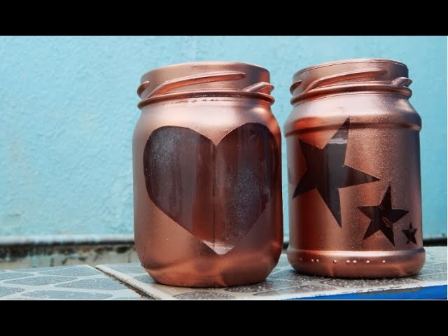 DIY Vaso Decorativo - Utilizando tinta spray