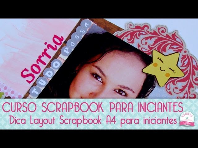 Layout Scrapbook A4 - #VEDA Scrapbook by Tamy