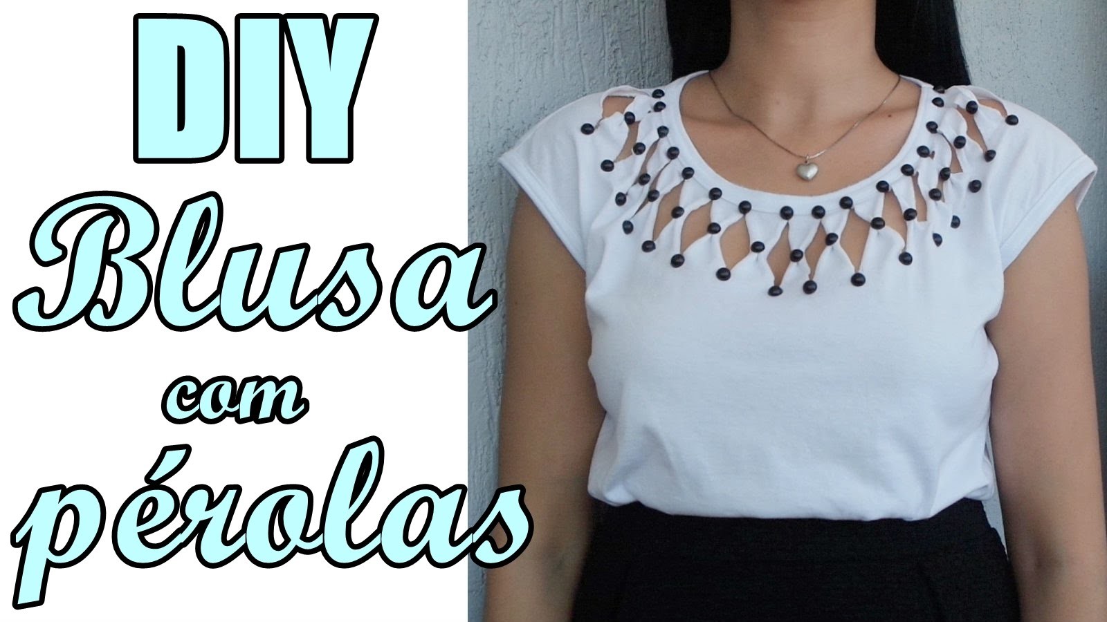 Passo a Passo: Customize blusas com Pérolas ABS Shine Beads® + E6000 DIY Feat. Suellen Redesign