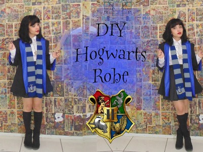 DIY - Hogwarts Robe #geektubers | Suelen Candeu