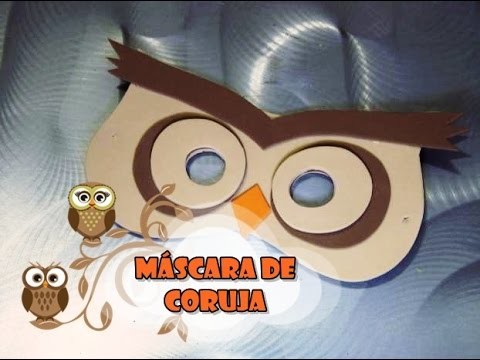 DIY: Máscara de Coruja