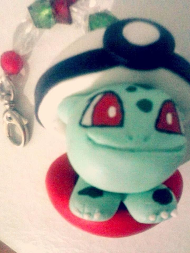 DIY Bulbasaur (Pokebola) em biscuit