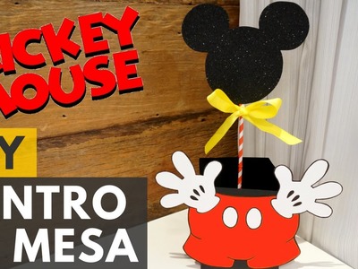 Centro de mesa do Mickey |DIY - Faça você mesmo