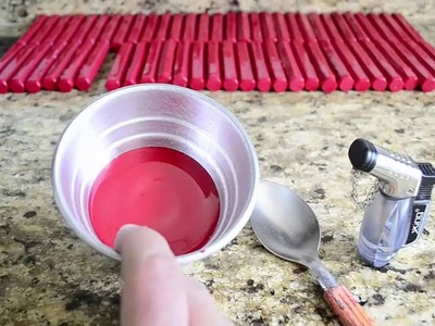 DIY - Como Fazer Lacre de Cera Para Convite - Fácil e Prático