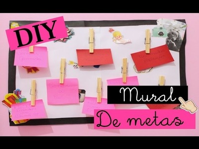 DIY: MURAL DE METAS