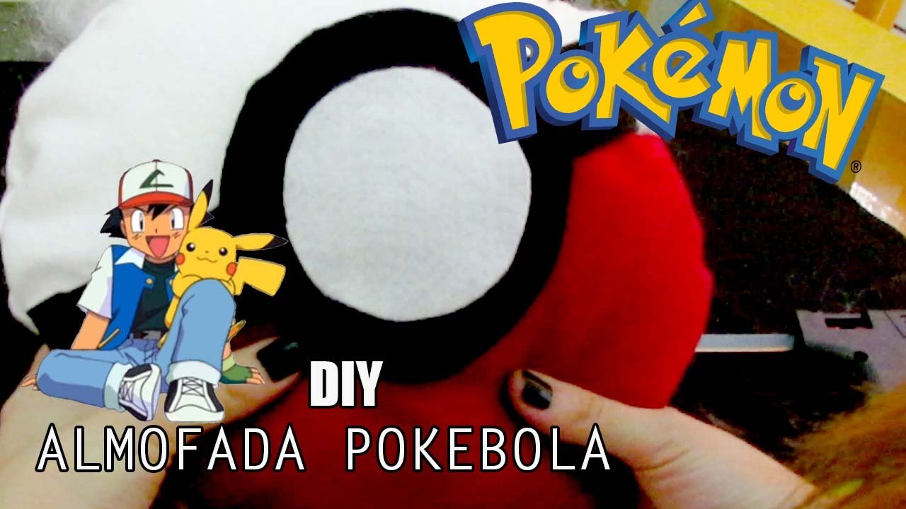 DIY| almofada POKEBOLA
