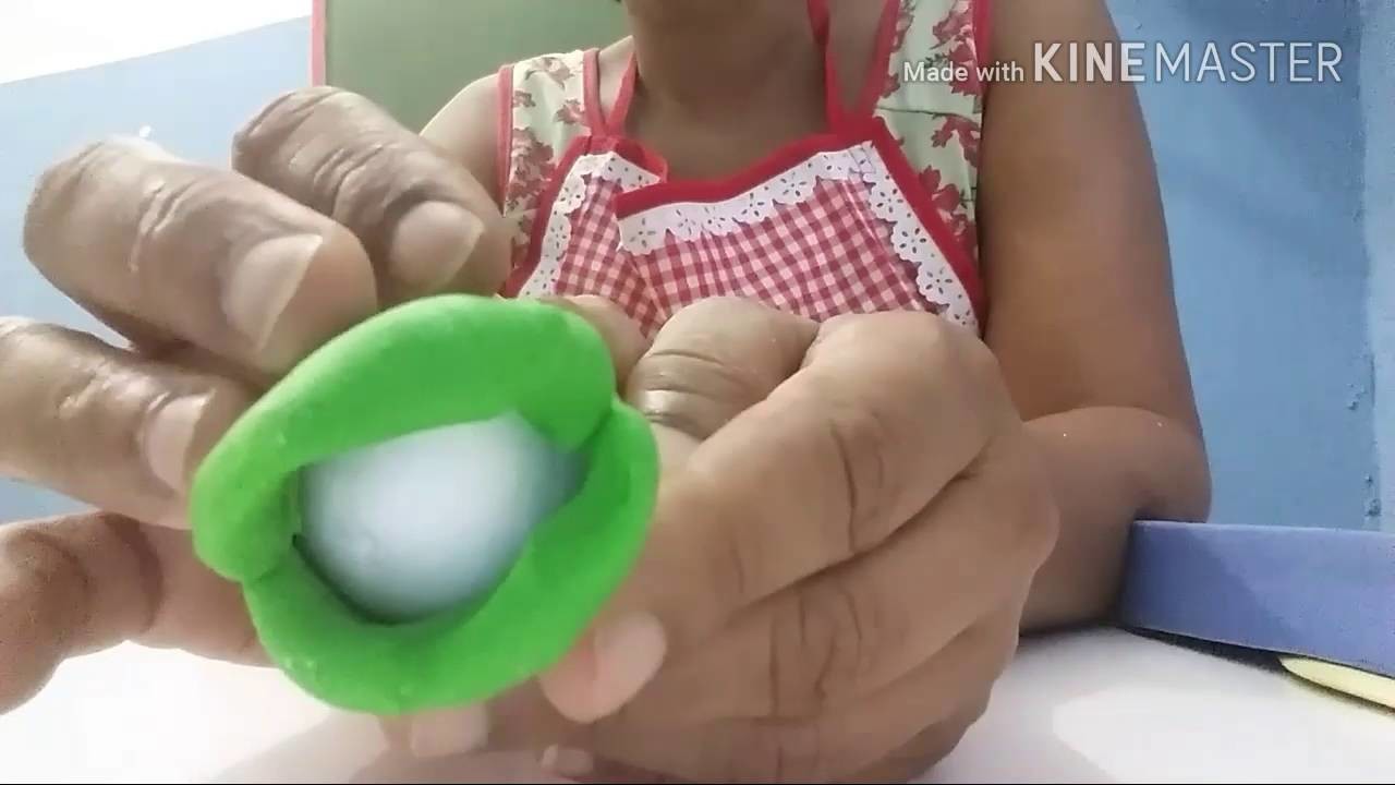 DIY-Encapamento de Bolinhas com Biscuit.