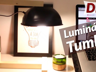 DIY: Como fazer uma luminária estilo tumblr para decorar