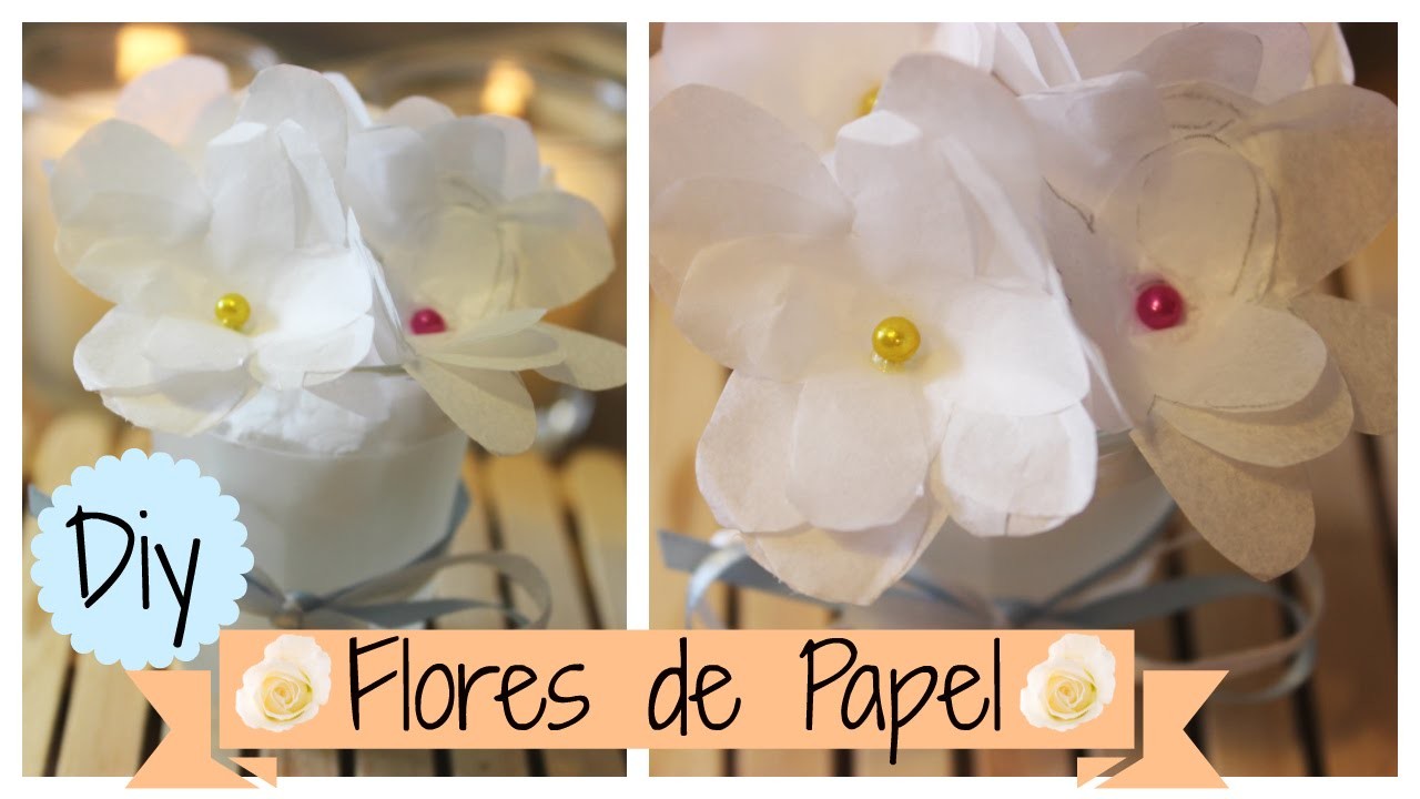 DIY: Flores de Papel!  #Primavera #PapelEmTudo