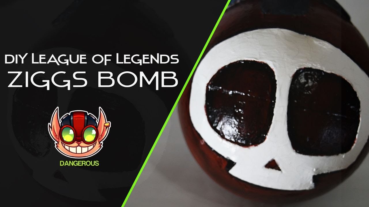 DIY NERD -  BOMBA ZIGGS LEAGUE OF LEGENDS