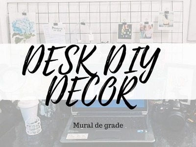 Desk DIY Decor- Mural Grid de fotos para seu Desktop - Tumblr Pinterest Inspired