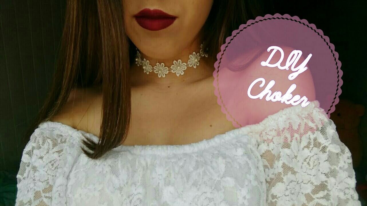 DIY : faça sua própria choker !