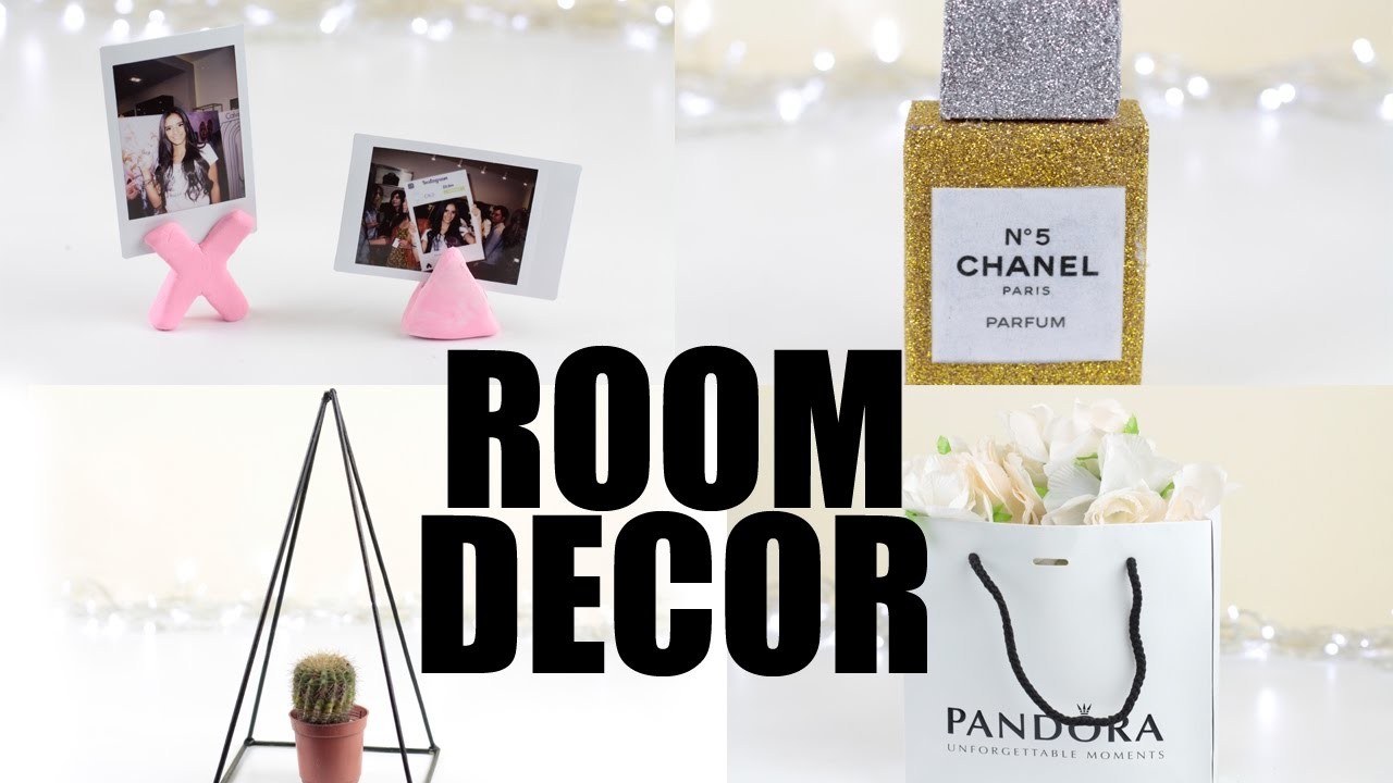 DIY : Itens para decorar seu quarto | Faça você mesma ♡ Lucila Garden