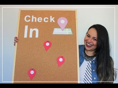 DIY: QUADRO DE CHECK IN DO FACEBOOK. GOOGLE. GOOGLE MAPS