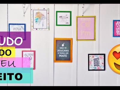 DIY : Quadros decorativos   |  Segredos Femininos