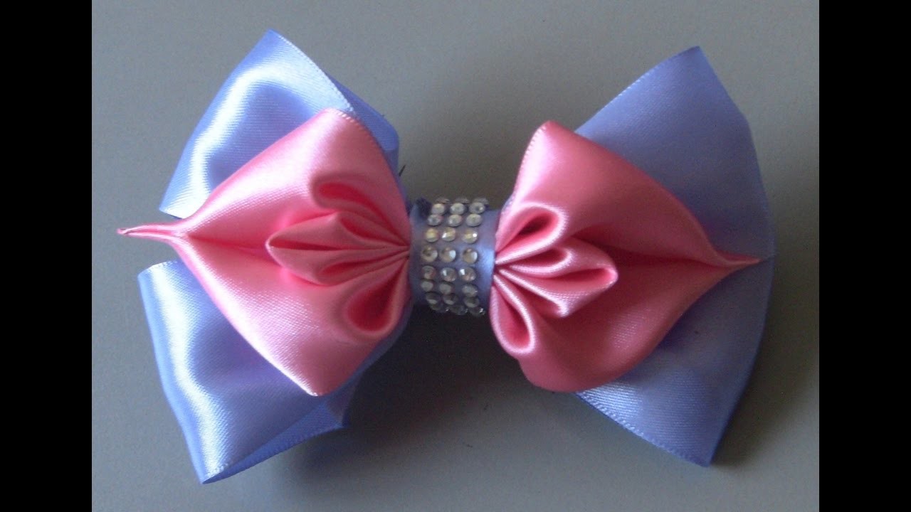 Magic bow ribbon - Laço magico de fita - DIY