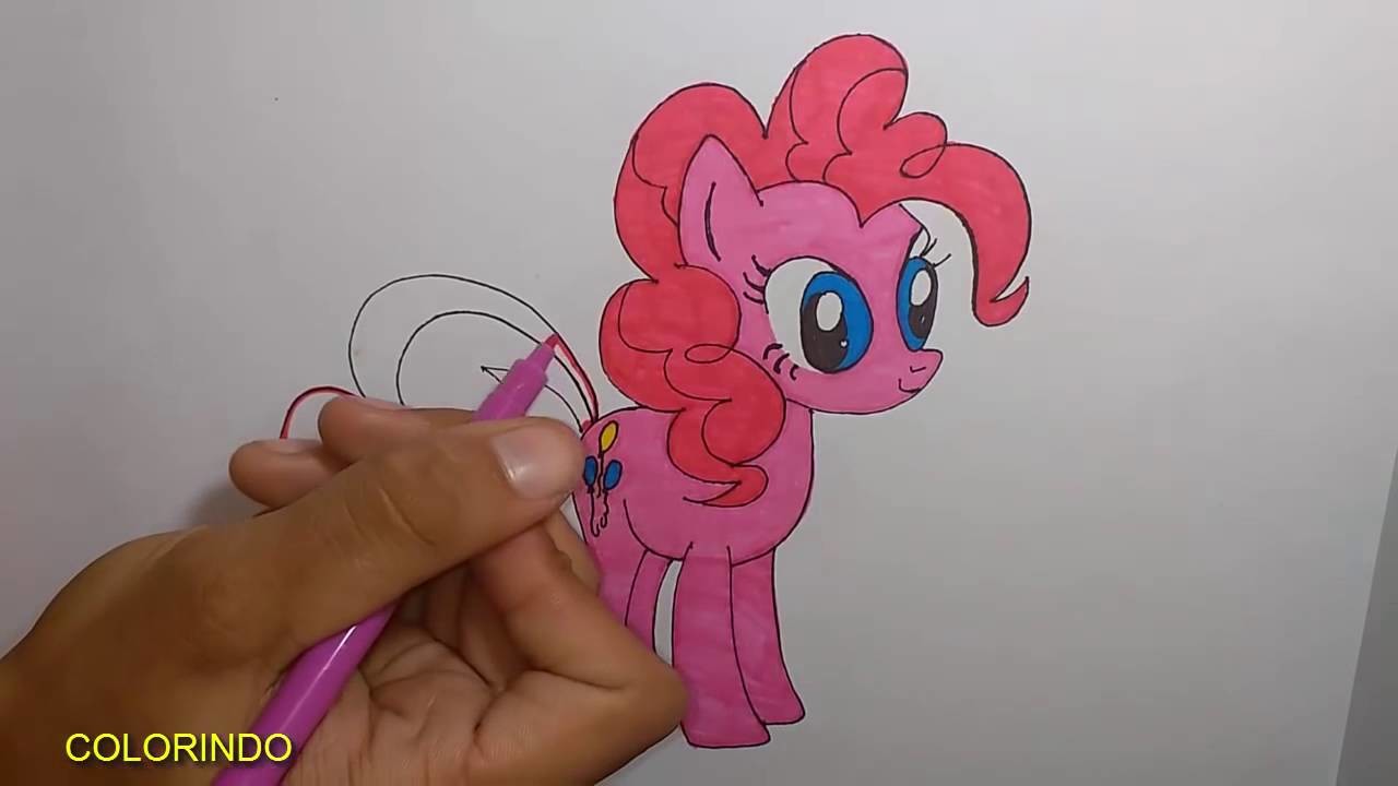 My Little Pony completo desenhos Rainbow e Pinkie pie de Mariloponey Português brasil