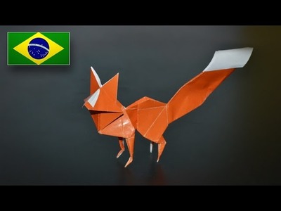 Origami: Raposa (Riccardo Foschi) - Instruções em Português PT-BR