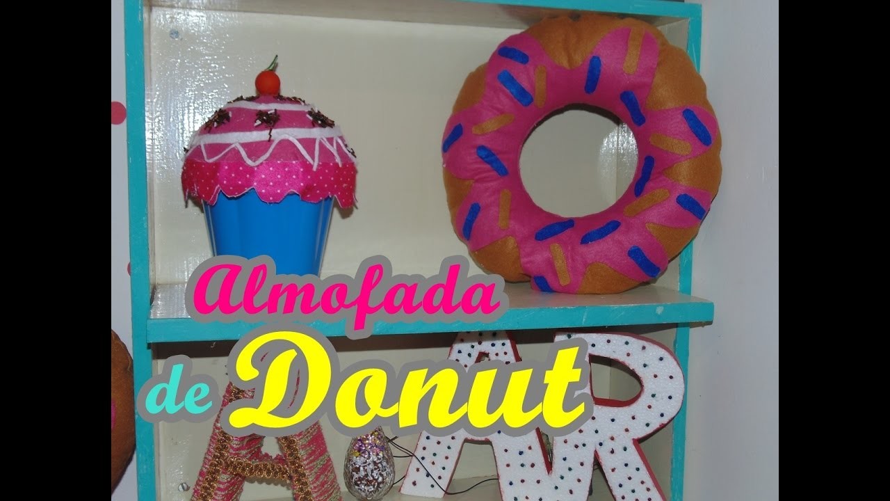 DIY: Almofada de Donut