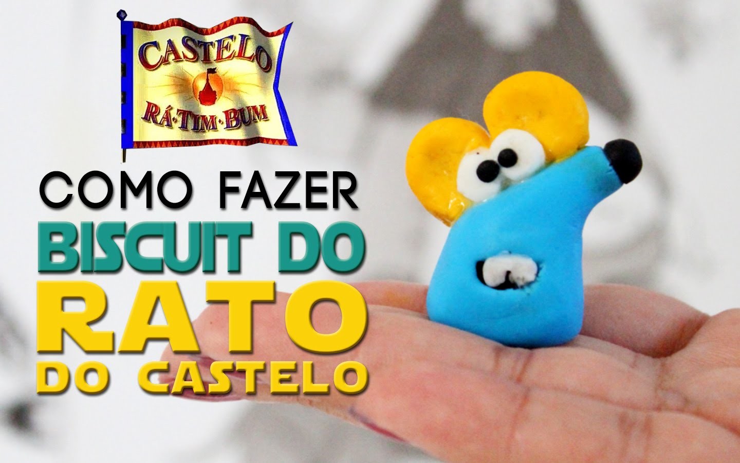 DIY: COMO FAZER O RATINHO DO CASTELO RATIMBUM ❤ DIY GEEK