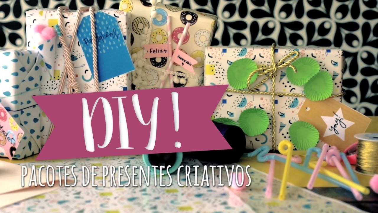 DIY: Pacotes de Presente Criativos | WESTWING