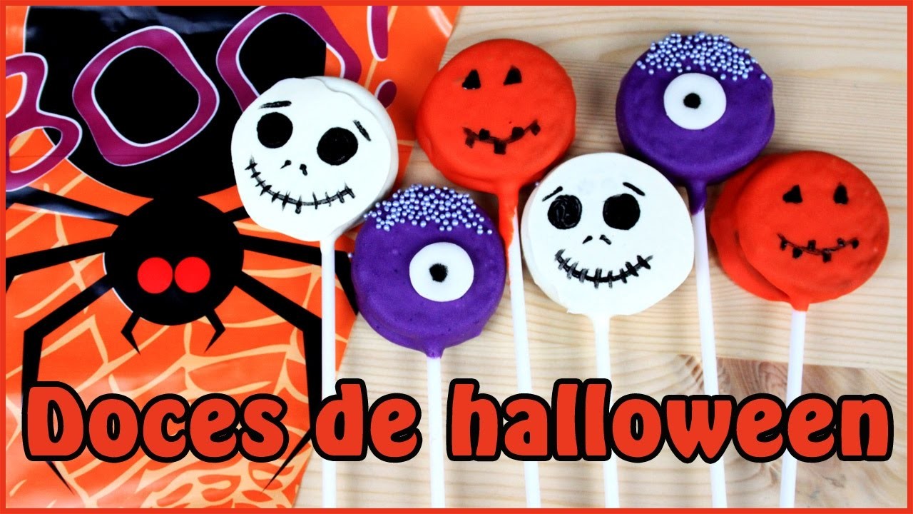 Doces de Halloween | Receita Fácil e Rápida para o Halloween | Diy Halloween | Cakepedia