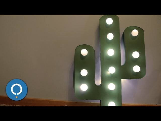 Luminária decorativa | CACTO DIY