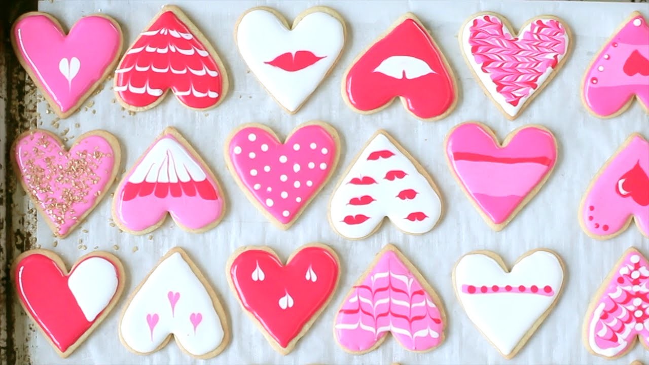 Biscoitos para o Dia dos Namorados