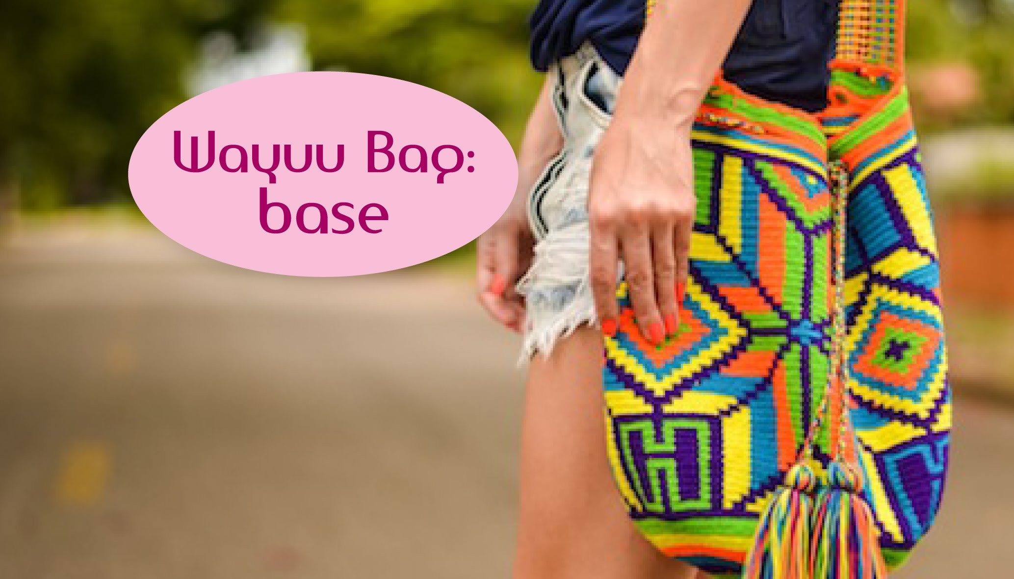 Wayuu bag: base (parte 1)