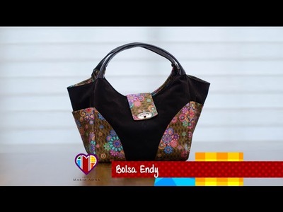 Bolsa de tecido Endy - Cursos e vendas de bolsas de tecido é no Maria Adna Ateliê