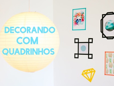 DECORANDO COM QUADRINHOS