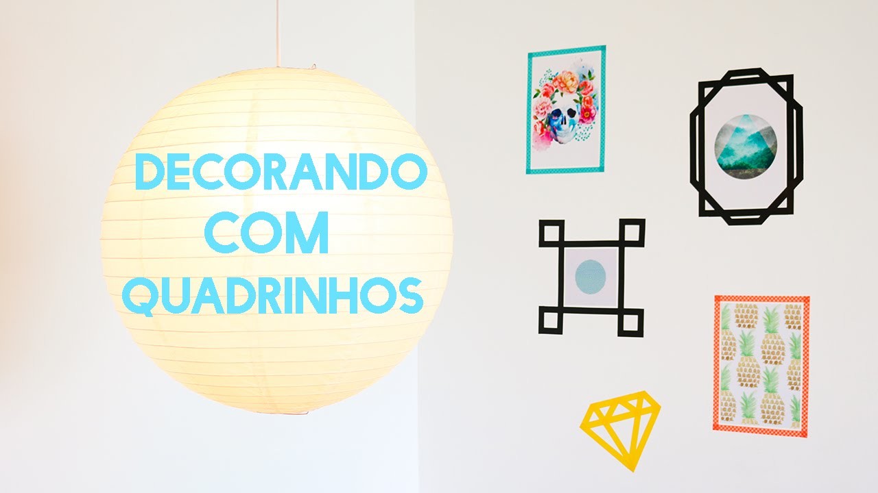 DECORANDO COM QUADRINHOS