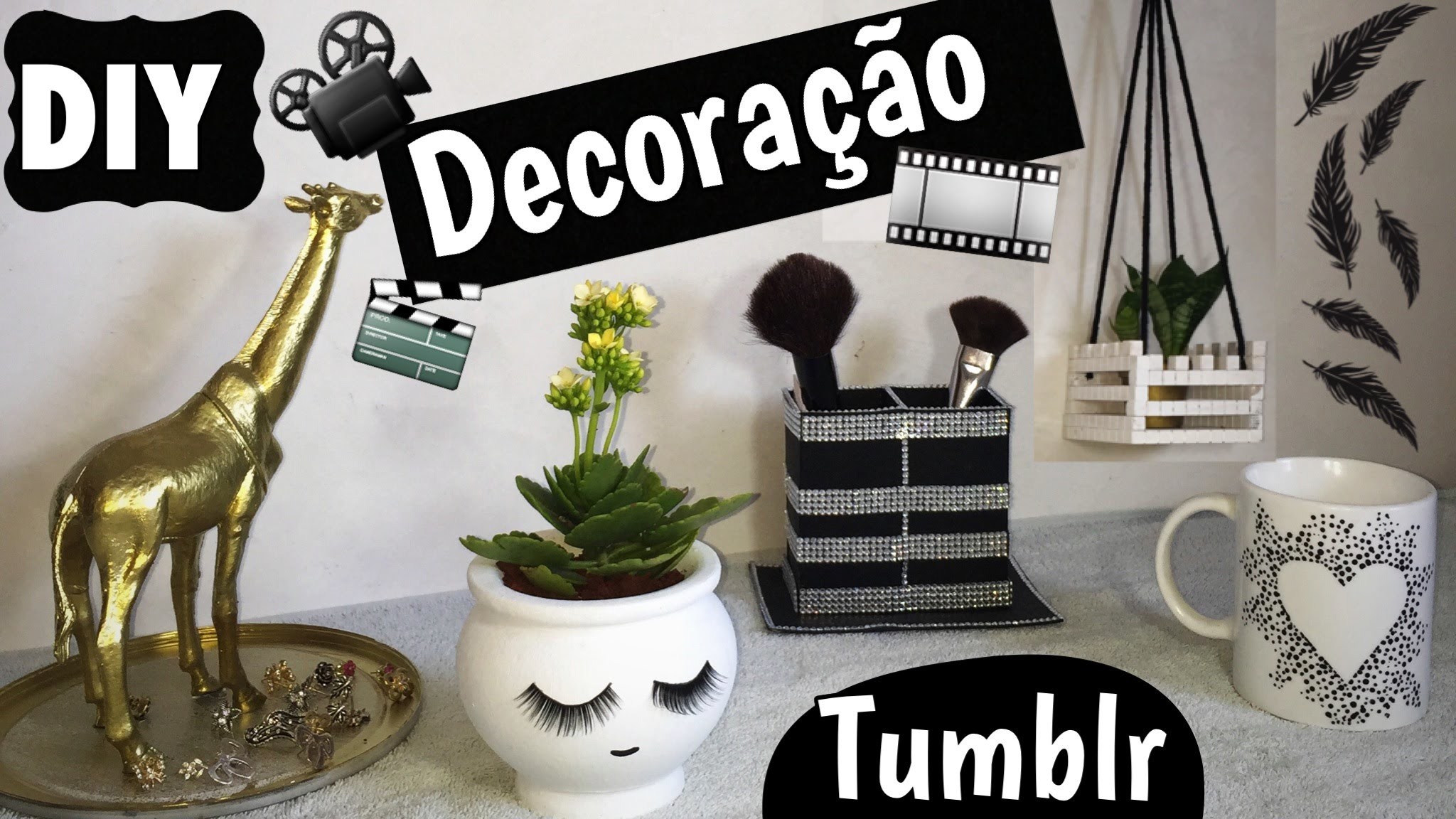 DIY - Decoração Tumblr Para Meninas - Eduardo Wizard