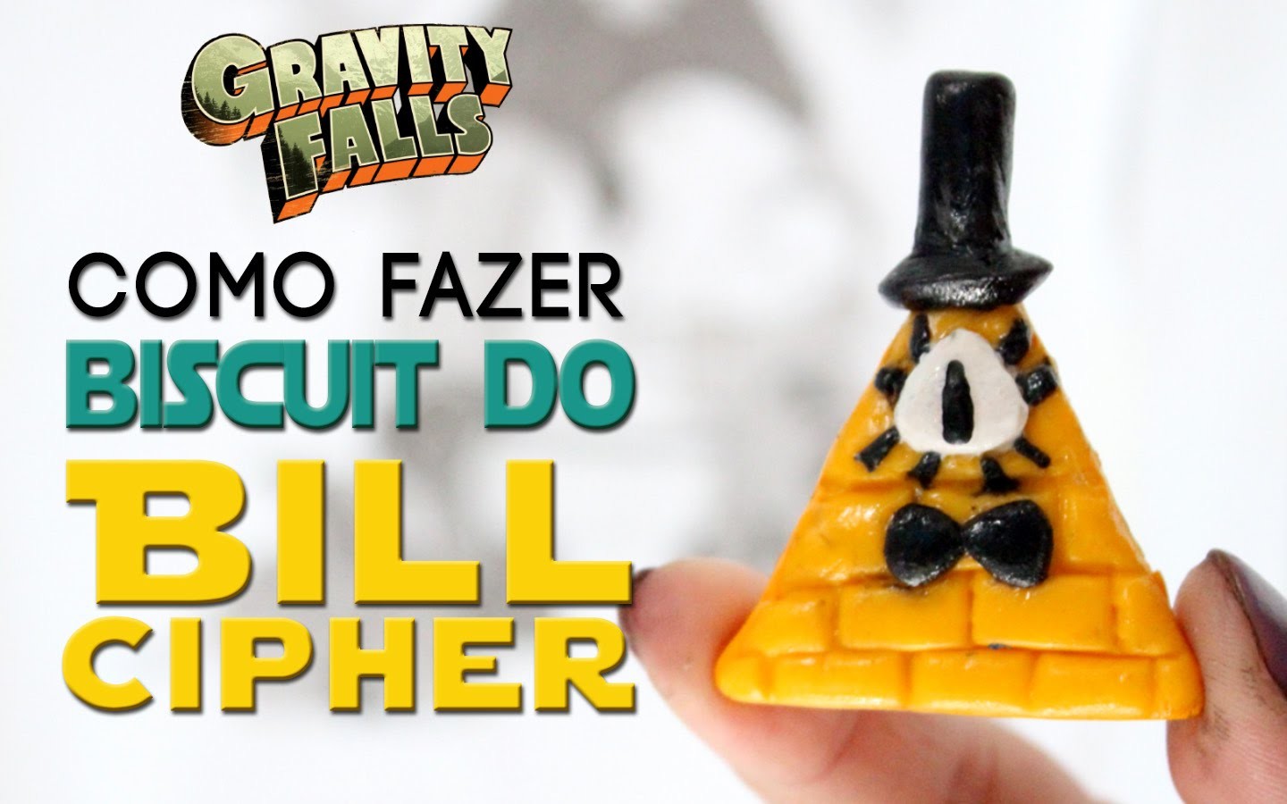 DIY: COMO FAZER O BILL CIPHER ❤ DIY GRAVITY FALLS