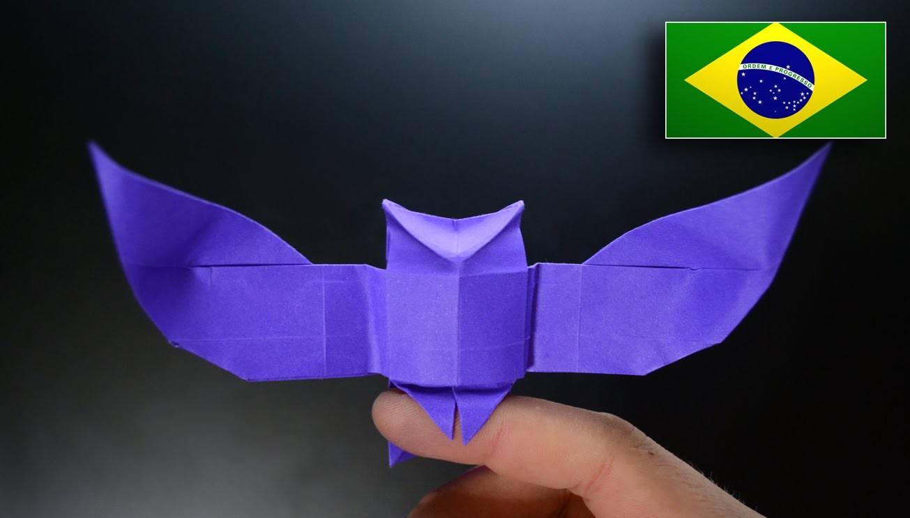 Origami: Coruja ( Riccardo Foschi ) - Instruções em Português PT-BR